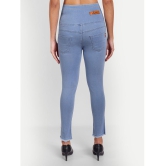 AngelFab - Light Blue Denim Skinny Fit Women''s Jeans ( Pack of 1 ) - None