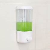 Transparent Wall Mounted Manual Soap Dispenser Abs Box Wall Mount