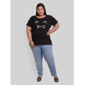 Neo Garments - Black Cotton Regular Fit Womens T-Shirt ( Pack of 1 ) - 6XL