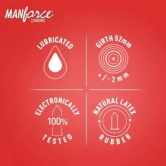 MANFORCE CONDOMS CHOCALATE STRAWBERRY LITCHI  BLACK GRAPS Condom (Set of 4 40 Sheets)