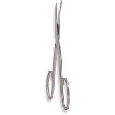 Curved and Rounded Facial Nose Ear Hair Scissor