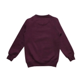 NEUVIN Wine Fleece Boys Pullover Sweaters ( Pack of 1 ) - None