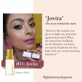 Herb Enriched Ayurvedic Lipstick Israa_13_Mocha_Brown