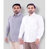 DESHBANDHU DBK - Multicolor Cotton Regular Fit Mens Casual Shirt (Pack of 2 ) - None