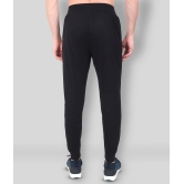 Zeffit - Black Cotton Blend Mens Joggers ( Pack of 1 ) - 2XL