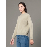 RedTape Round Neck Solid Sweater for Women |  Everyday Comfort