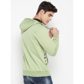 Lycos - Sea Green Fleece Regular Fit Men's Sweatshirt ( Pack of 1 ) - None