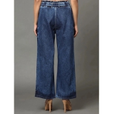 AngelFab - Blue Denim Wide Leg Womens Jeans ( Pack of 1 ) - None