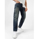 Urbano Fashion Regular Fit Washed Mens Jeans - Dark Blue ( Pack of 1 ) - None