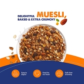 Fit & Flex Backed Muesli Breakfast Cereal Choco Almond Cookie Delight 210g