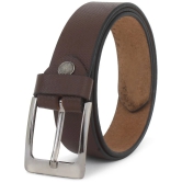 Zacharias Boys Genuine Leather Belt for kids kb-009_Brown (Pack of 1) - None