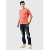 Bene Kleed - Peach Cotton Blend Regular Fit Mens T-Shirt ( Pack of 1 ) - None