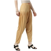 Jcss - Viscose Brown Women's Patiala ( Pack of 1 ) - XL