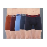 Dollar Multicolor Cotton Mens Trunks ( Pack of 5 ) - None