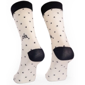 Man Arden - White Cotton Men's Mid Length Socks ( Pack of 1 ) - White