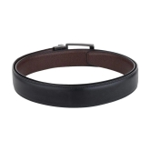 samtroh - Black PU Mens Reversible Belt ( Pack of 1 ) - None