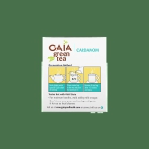 Gaia Green Tea  Cardamom -25 Tea Bag-Gaia Green Tea + Cardamom -25 Tea Bag