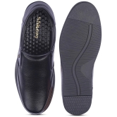 Liberty Black Mens Slip On Formal Shoes - None