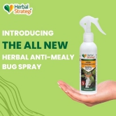 Herbal Strategi Anti-Mealy Bug Repellent Spray - Natural, Vegan & Eco-Friendly | 100% Herbal and Chemical free | Baby and Pet safe | Ayush certified (500 ML)