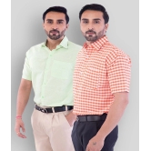 DESHBANDHU DBK - Multicolor Cotton Regular Fit Mens Casual Shirt ( Pack of 2 ) - None