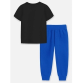 Trampoline Multicolor Cotton Blend Boys T-Shirt & Trackpants ( Pack of 1 ) - None