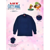 Lux Cottswool Girls Black Full Sleeves Pack of 1 Thermal Top - None