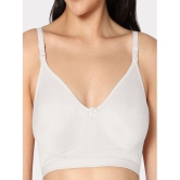 IN CARE LINGERIE - White Cotton Non Padded Women's T-Shirt Bra ( Pack of 1 ) - None