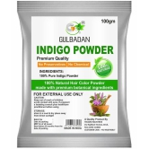 GULBADAN 100% Organic Indigo Powder Henna 100 g