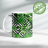 ForVano Beautiful Mug Featuring a Vibrant, Abstract Design with a Gradient of Colors