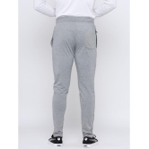 MADTEE - Grey Cotton Blend Men's Trackpants ( Pack of 1 ) - None