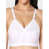 IN CARE LINGERIE - White Cotton Non Padded Womens T-Shirt Bra ( Pack of 1 ) - None