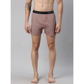 Joven Pack of 2 Cotton Mens Boxer- ( Grey Melange ) Boxer Shorts - None