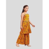 Aarika Yellow Polyester Girls Kurta and Sharara Set ( Pack of 1 ) - None