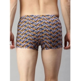 Lux Cozi - Black Cotton Mens Trunks ( Pack of 3 ) - None