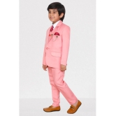 DKGF Fashion - Pink Polyester Boys Suit ( Pack of 1 ) - None