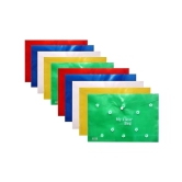 Eclet Multicolor My Clear Bag Folder ( Pack of 10 ) - None