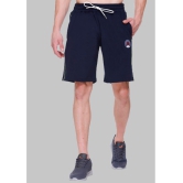 LEEBONEE - Navy Polyester Lycra Men's Running Shorts ( Pack of 1 ) - None