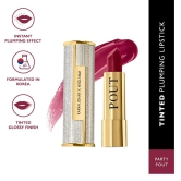 MyGlamm POUT by Karan Johar - Party Pout (Magenta Pink Shade) | Buildable Tinted Plumping Bullet Lipstick With Glossy Finish (3.5g)