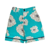 Zadmus - Green Cotton Girls Hot Pants ( ) - None