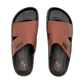 Aerowalk Tan Mens Daily Slipper - None