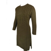 Woollen with Stone Work-Yellow / S-L