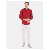 Ruggers Cotton Blend Red Shirt - None