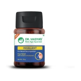 Dr. Vaidyas Inhalant|Ayurvedic Inhaler For Nasal Congestion|(10g Each) Pack Of 1