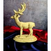 LUXURY GIFTING DEER METAL MARBLE FINISHED