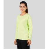 ferocious - Mint Green Cotton Regular Fit Women's T-Shirt ( Pack of 1 ) - None