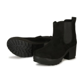 Saheb - Black Womens Ankle Length Boots - None