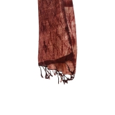 Tisser Kosa (Tussar) Silk Dupatta With Shibori Work