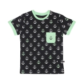 Proteens Boys Black Printed Round Neck T-Shirts - None