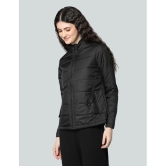 PPTHEFASHIONHUB - Polyester Black Puffer Pack of 1 - None