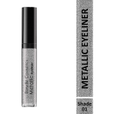 Ronzille - Silver Glitter Eye Liner Liquid ( Pack of 1 )